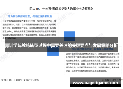 青训学院教练转型过程中需要关注的关键要点与发展策略分析