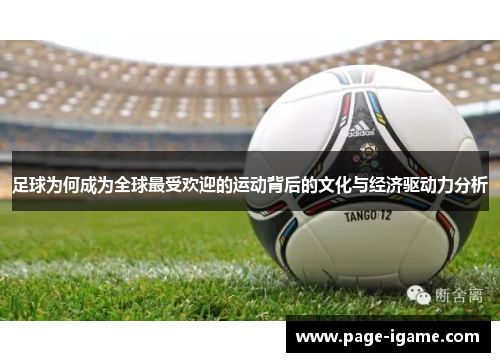 足球为何成为全球最受欢迎的运动背后的文化与经济驱动力分析